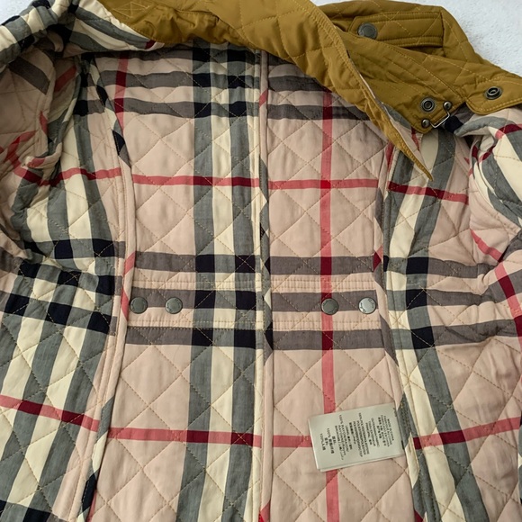 Bititirry gold, quilted jacket, nova check lining extra small - Picture 1 of 10